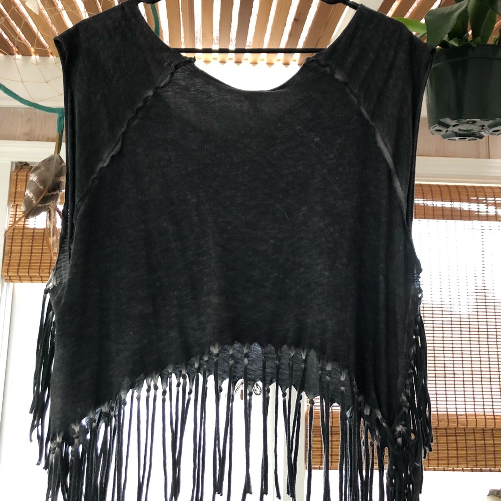 Tasseled shirt